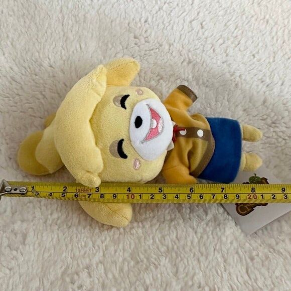 New Leaf Nintendo Animal Crossing Smiling Isabelle 8” Plush Stuffed Toy Doll NWT - Picture 6 of 6